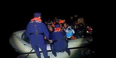 İzmir'de 145 düzensiz göçmen Sahil Güvenlik tarafından kurtarıldı