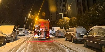 Kar Yağışı Osmangazi’de Hayatı Aksatmadı 