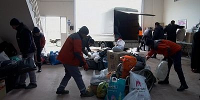 Kestel'de yardım seferberliği yapıldı