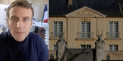 Kovid-19'a yakalanan Macron'dan açıklama!