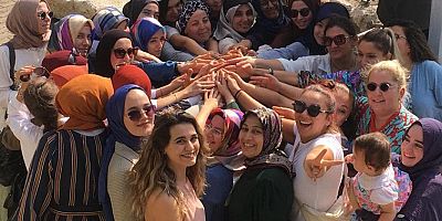 Kum terapisi meraklıları bu kez Gölyazı'da buluştu