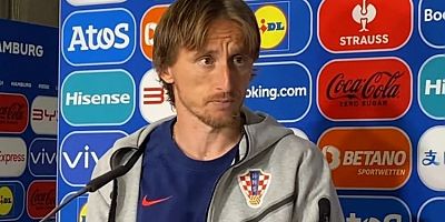Luka Modric röportajı terk etti
