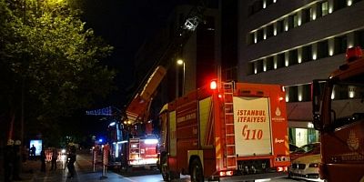 Lüks otelde korkutan yangın