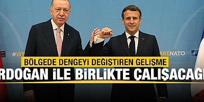 Macron, Başkan Erdoğan'la aldıkları kararı açıkladı. Doğu Akdeniz'de yeni dönem