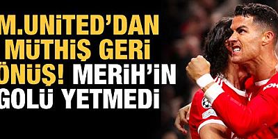 Manchester United'dan müthiş geri dönüş! Merih Demiral'ın golü yetmedi