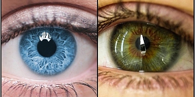 Mavi ve yeşil gözlülür dikkat!