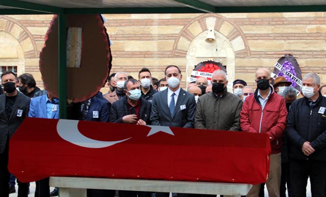 MHK Başkanı Gündoğdu, kayınpederini son yolculuğuna uğurladı