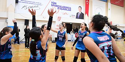 Mini Voleybol Turnuvası’nda Ödüller Sahiplerini Buldu