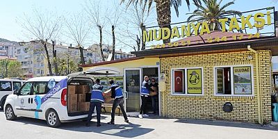 Mudanya Belediyesi şoför esnafıyla dayanışma içinde
