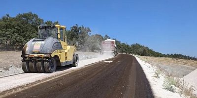 Mustafakemalpaşa’nın kırsal yollarına konfor geliyor