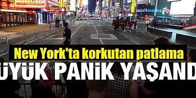 New York'ta korkutan patlama: Büyük panik!