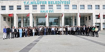 Nilüfer Belediyesi’nde geleneksel bayramlaşma