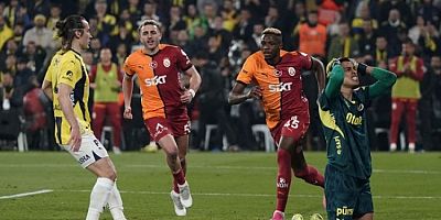 Olaylı derbiyi Galatasaray kazandı