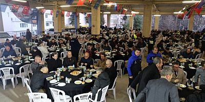 Orhaneli iftar sofrasında bir araya geldi