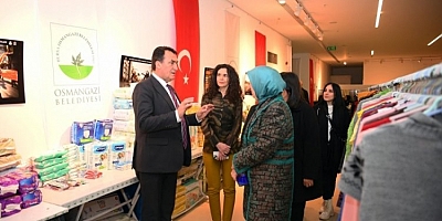 Osmangazi Belediyesi, depremzedelerin kıyafet ihtiyacını karşılıyor