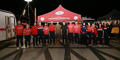 Osmangazi Belediyesi Marmara depremini unutmadı
