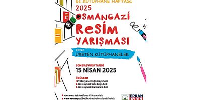Osmangazi Belediyesi’nden ‘Üreten Kütüphaneler’ konulu resim yarışması
