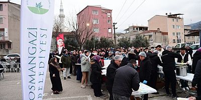 Osmangazi Belediyesi Ramazan Bereketini Sırameşeler’e Taşıdı