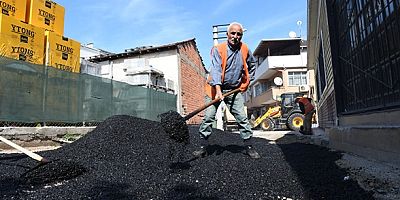 Osmangazi’de 9 ayda 29 bin ton asfalt yaması yapıldı