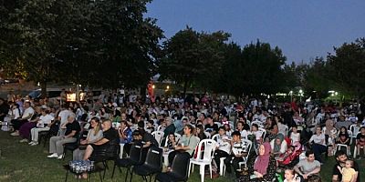 Osmangazi’de çocuklar açık hava sinemasında buluştu
