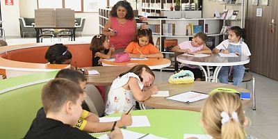 Osmangazi'de çocuklara yazma alışkanlığı kazandıran atölye