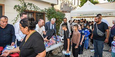 Osmangazi’de Çocukların Yüzünü Güldüren Buluşma