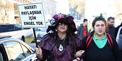 Osmangazi’de Engelli Bireyler Farkındalık İçin Yürüdü