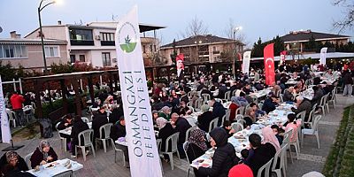 Osmangazi’de Gönül Sofraları Yenibağlar’da Kuruldu