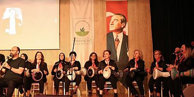 Osmangazi'de kadınlardan muhteşem ritim gösterisi