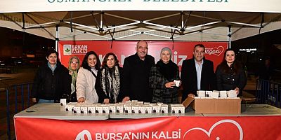 Osmangazi’de Miraç Kandili Bereketi Vatandaşlarla Paylaşıldı