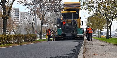 Osmangazi’de Park İçi Yollar Yenilendi