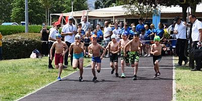 Osmangazi’de Triathle yarışları nefes kesti