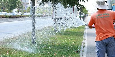 Osmangazi’de yeşil alanlarda titiz çalışma 