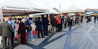 Osmangazi Kitap Fuarı 8’inci Gününde de Doldu Taştı