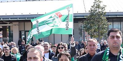 Osmangazi Meydanı'nda Bursaspor coşkusu zirve yaptı