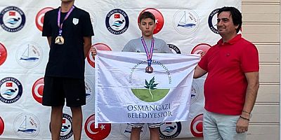 Osmangazi’nin kulaçları Prens Adaları’nda madalyaya uzandı
