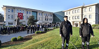 Osmangazi personeli Ata’yı andı