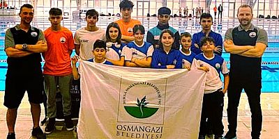 Osmangazili yüzücülerden büyük başarı