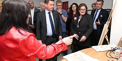 OSMEK Kursiyerlerinin Eserleri Görücüye Çıktı