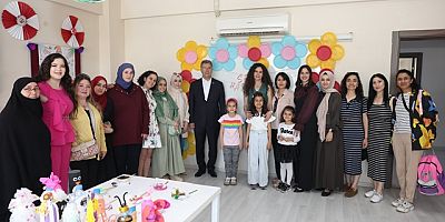 OSMEK Kursiyerlerinin Eserleri Hüdavendigar’da Sergilendi