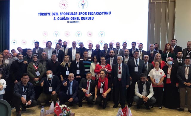 Özel Sporcular Spor Federasyonu’nda başkan Birol Aydın güven tazeledi