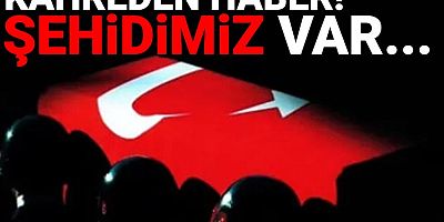 Pençe-Kilit operasyonu bölgesinde 1 askerimiz şehit oldu