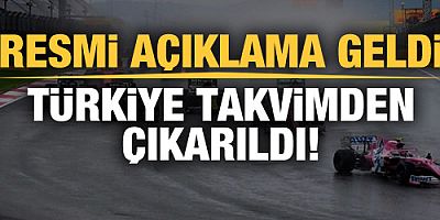Resmi açıklama geldi! Türkiye takvimden çıkarıldı