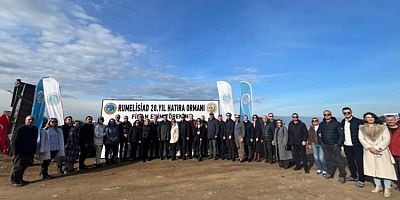 RUMELİSİAD, 10 Bin fidan dikerek geleceğe iz bıraktı