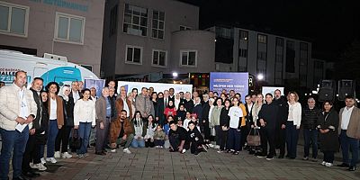 “Şadi Başkan’la Akşam Çayı” buluşması Üçevler Mahallesi’ndeydi