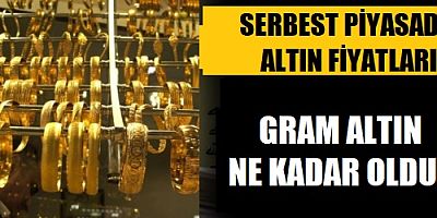 Serbest piyasada altın fiyatları (Gram altın ne kadar oldu?)