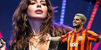 Simge Sağın, sahnede Icardi'ye gönderme yaptı