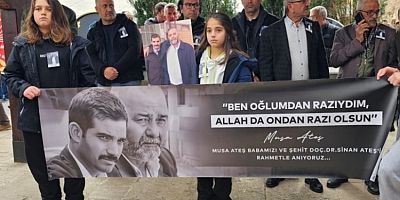 Sinan Ateş'in babası Musa Ateş son yolculuğuna uğurlandı