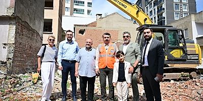 Sinandede’de dönüşümde ilk kepçe vuruldu
