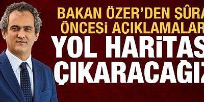 Bakan Özer'den mesleki eğitim açıklaması: Yol haritasını çıkaracağız